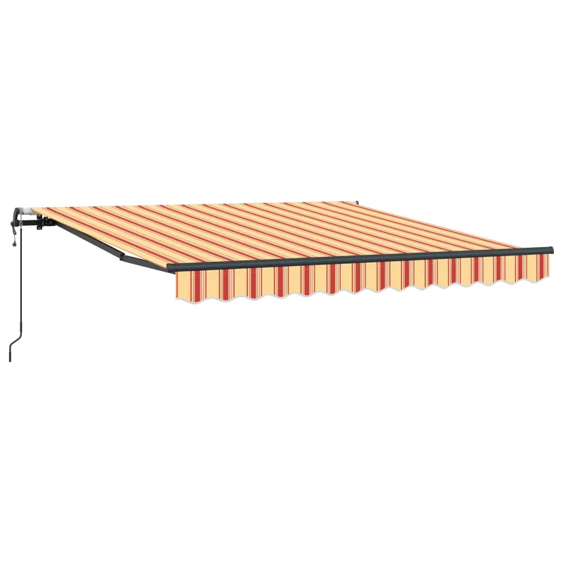 Ištraukiama markizė Geltona ir Oranžinė 300 x 250 cm