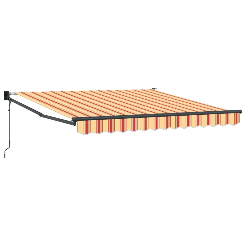 Ištraukiama markizė Geltona ir Oranžinė 300 x 250 cm