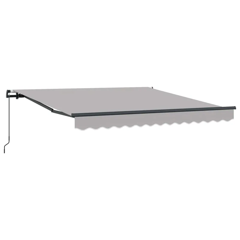 Ištraukiama markizė Šviesiai pilka 350 x 250 cm