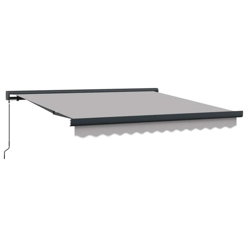 Ištraukiama markizė Šviesiai pilka 350 x 250 cm