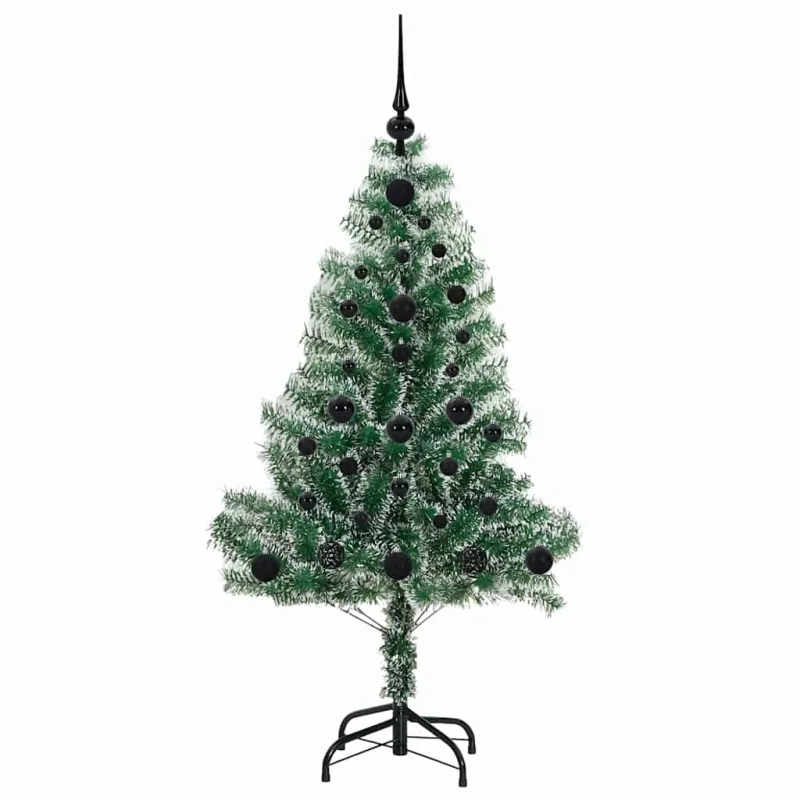 Dirbtinė Kalėdų Eglė Su Sniegu ir LED Šviesa su 150 LED 120 cm