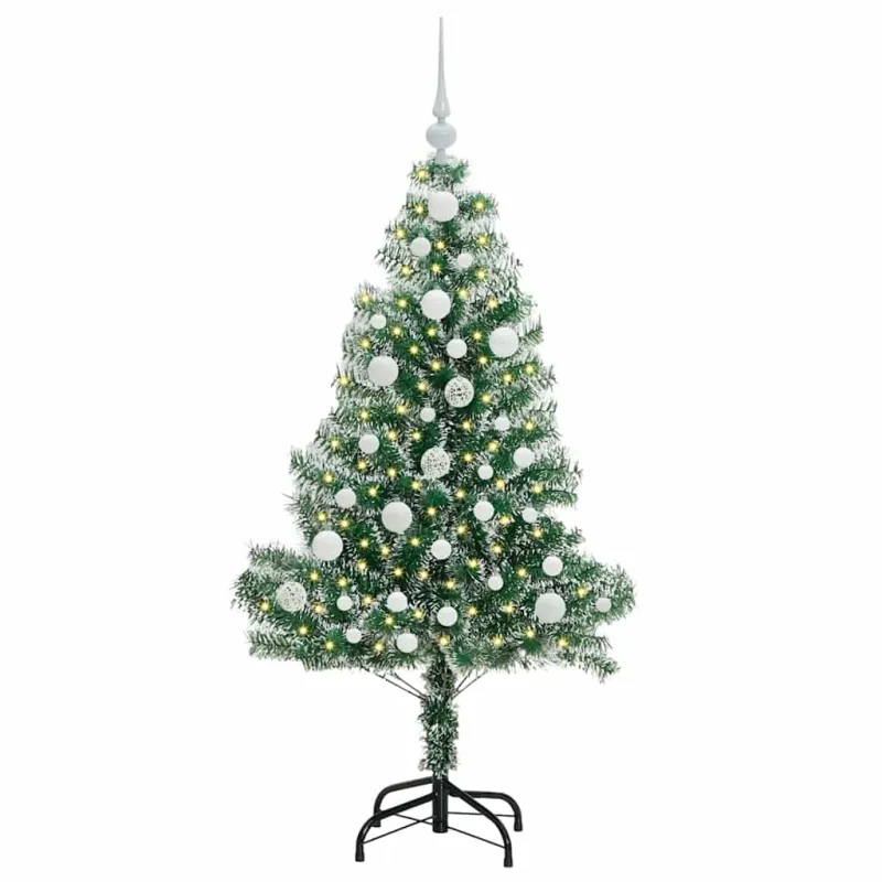 Dirbtinė Kalėdų Eglė Su Sniegu ir LED Šviesa su 150 LED 120 cm