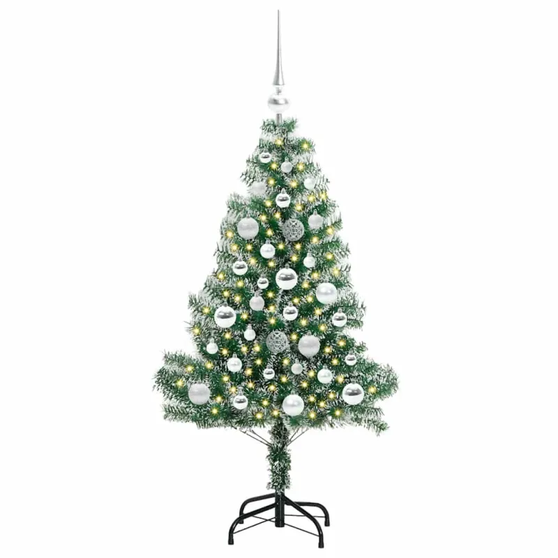 Dirbtinė Kalėdų Eglė Su Sniegu ir LED Šviesa su 150 LED 120 cm