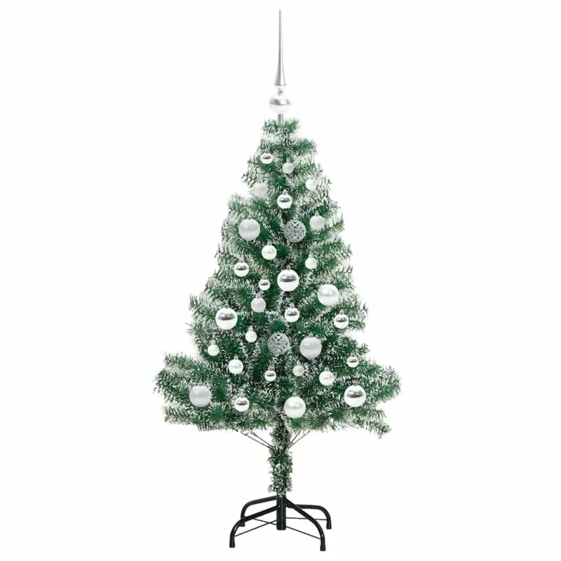 Dirbtinė Kalėdų Eglė Su Sniegu ir LED Šviesa su 150 LED 120 cm