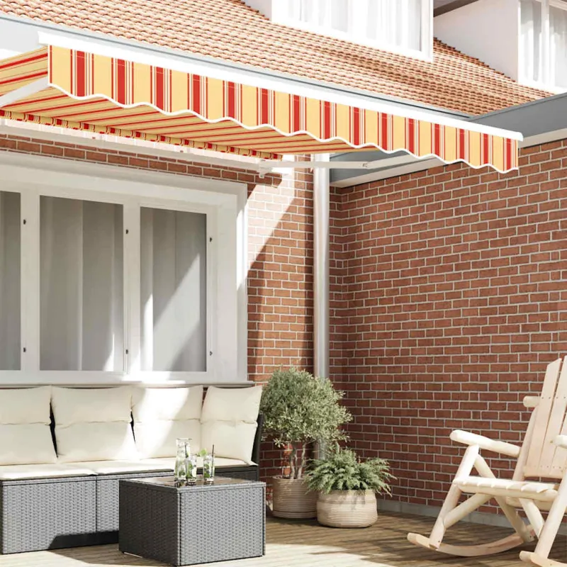 Markizės pakraščio pakeitimas Geltona ir Oranžinė 2,5 m
