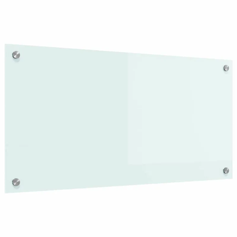 Virtuvės atbraila Pienas 80 x 40 cm grūdintas stiklas