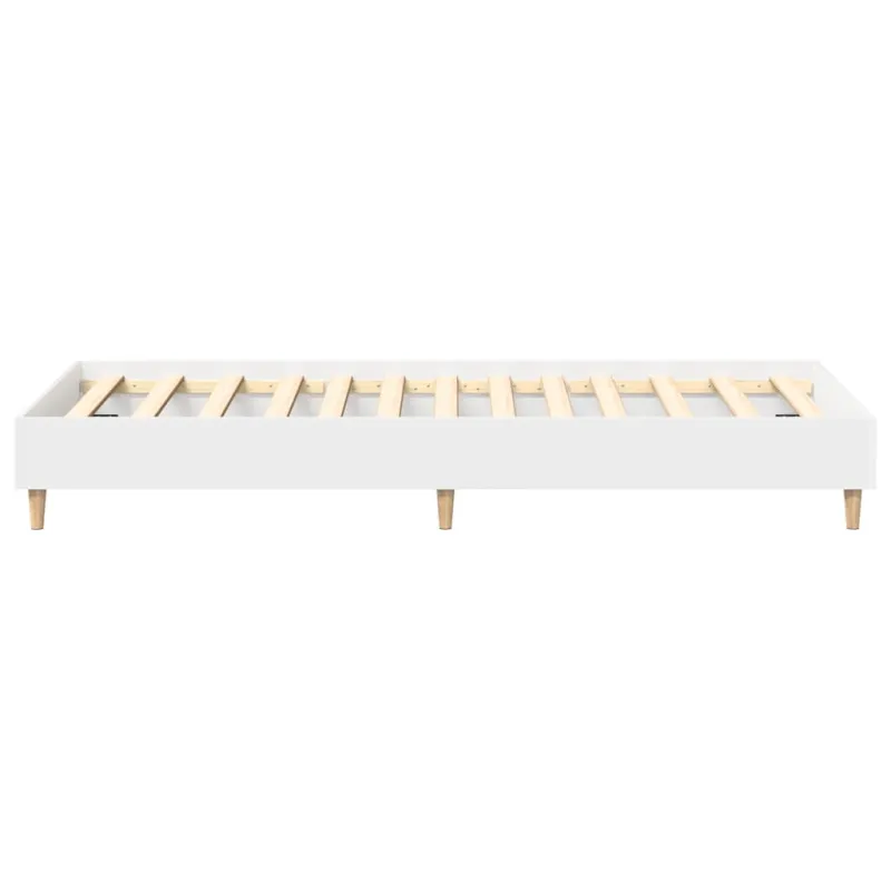 Lovos rėmas Be Čiužinio Baltas 100x200 cm Inžinierinė mediena