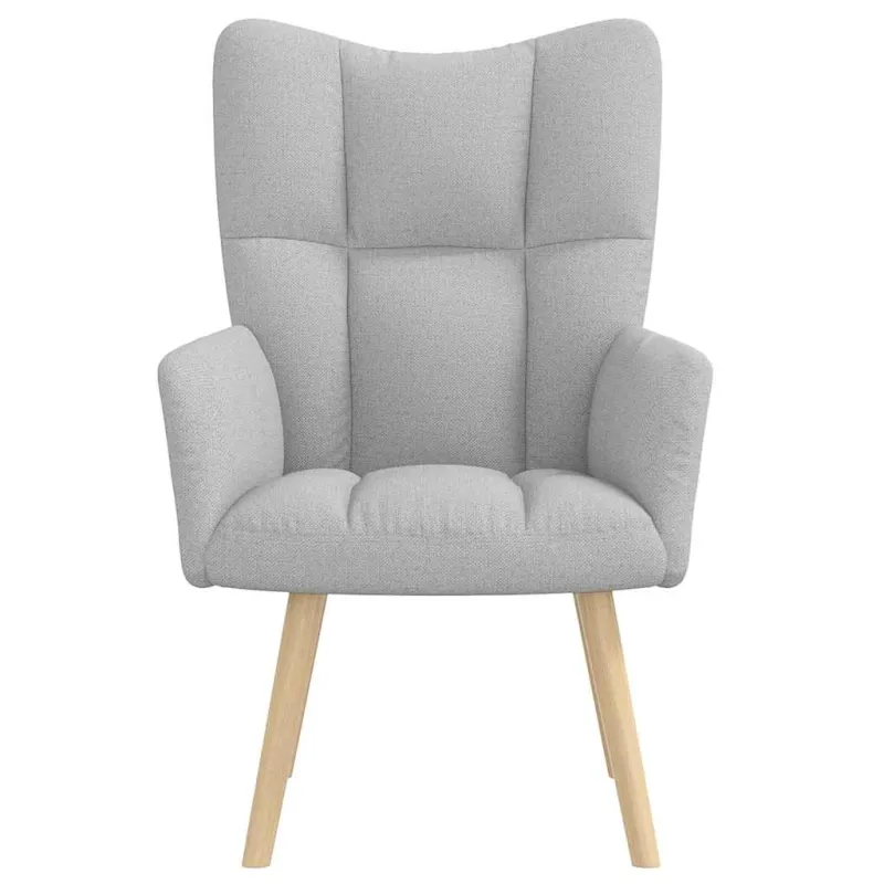 Atpalaiduojanti kėdė Cloud Grey Fabric