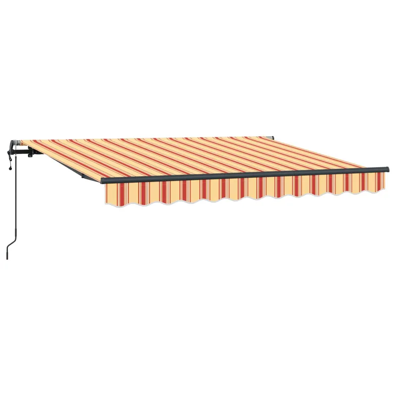 Ištraukiama markizė Geltona 350 x 200 cm audinys