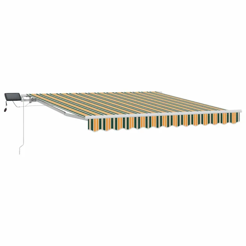 Ištraukiama markizė Žalia ir geltona 350 x 250 cm