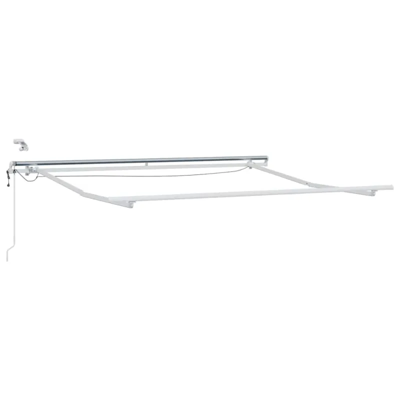 Skėtis Audinys Žalia ir geltona 350 x 250 cm Poliesteris