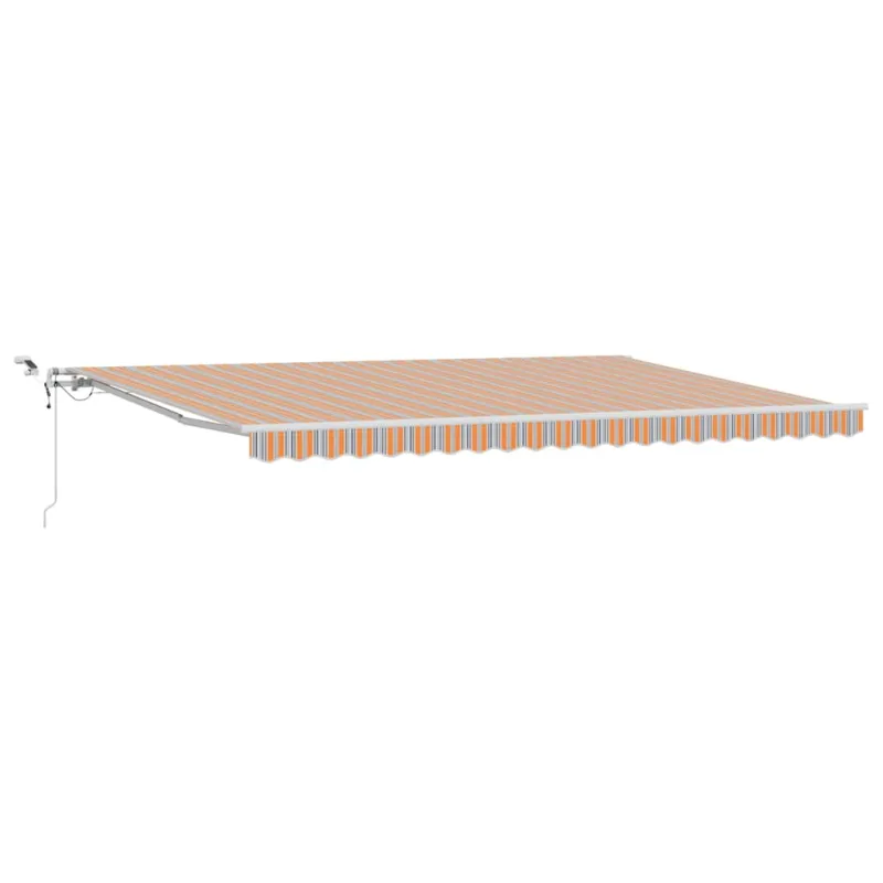 Skėtis Audinys Įvairiaspalvis 500 × 350 cm Poliesteris