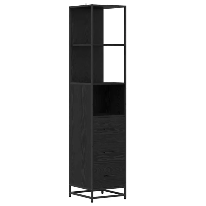 Vonios baldų rinkinys 3 pcs Amatininkų ąžuolas Apdirbta mediena