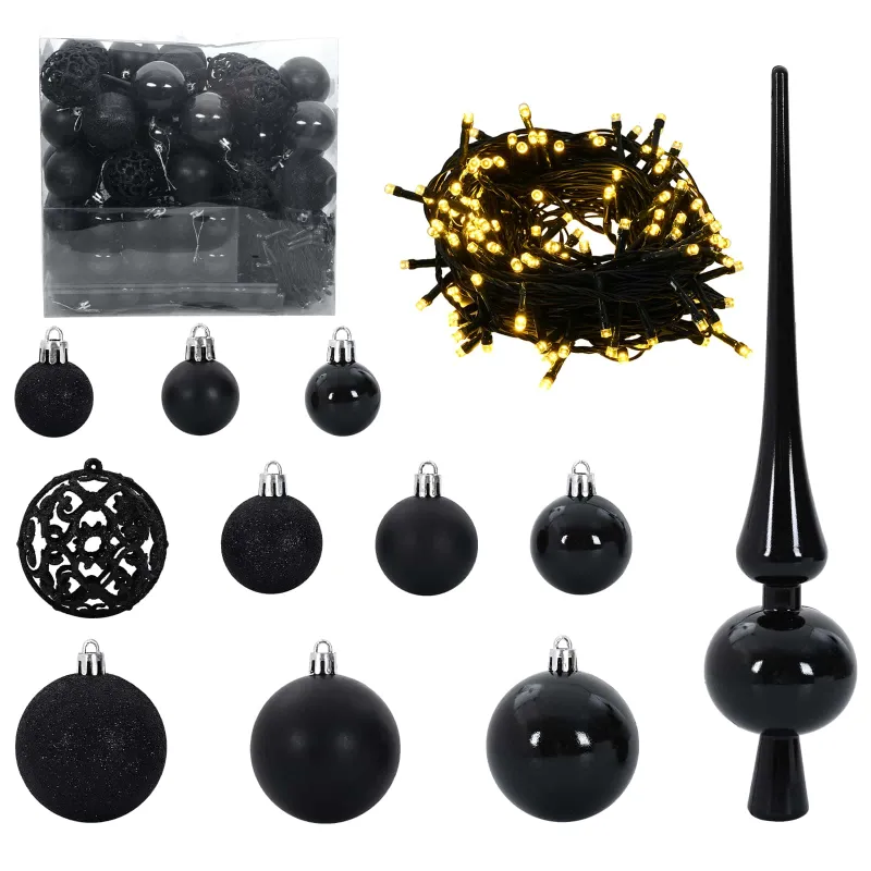 Dirbtinė Kalėdų eglutė su 300 LED Balta 240 cm PVC ir Plienas