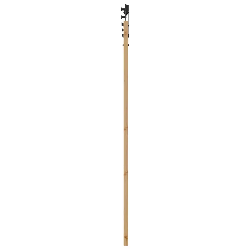 Slankios durys Natūrali ir juoda 86 x 198,5 cm