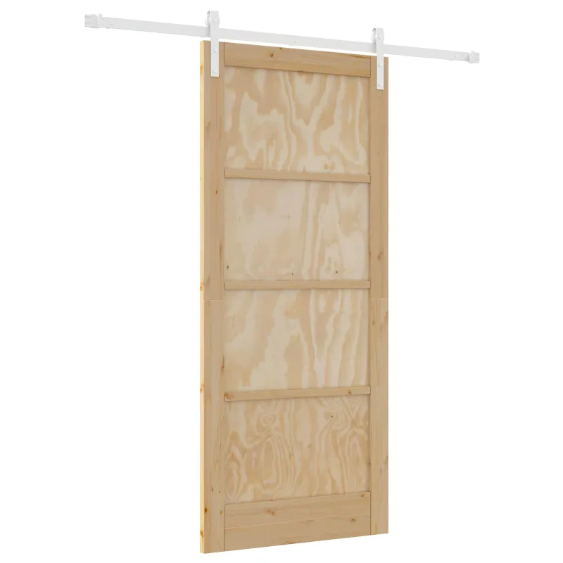 Slankios durys Natūrali ir Balta 86 x 198,5 cm