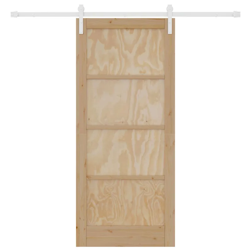 Slankios durys Natūrali ir Balta 86 x 198,5 cm