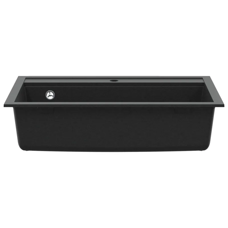 Kriauklė Juoda 795 x 505 mm Granitas