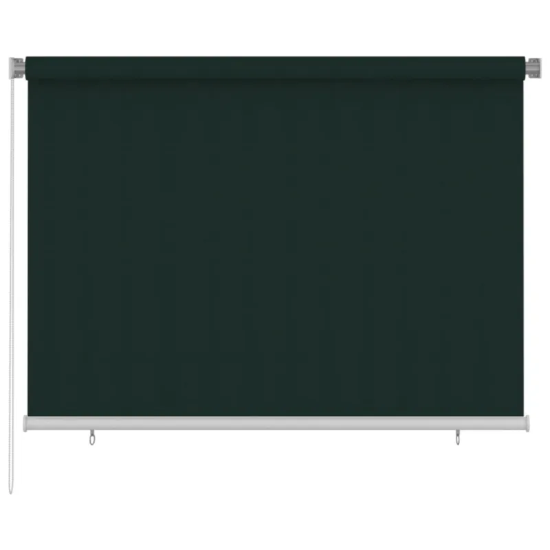 Lauko roletas, tamsiai žalios spalvos, 200x140cm, HDPE