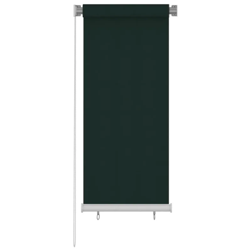 Lauko roletas, tamsiai žalios spalvos, 60x140cm, HDPE
