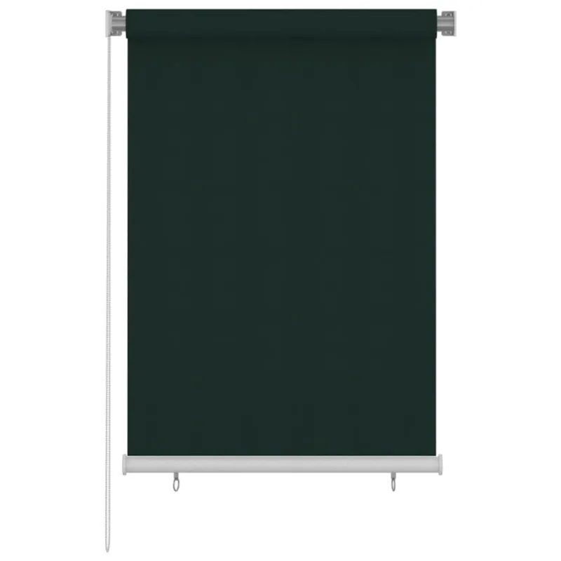 Lauko roletas, tamsiai žalios spalvos, 100x140cm, HDPE