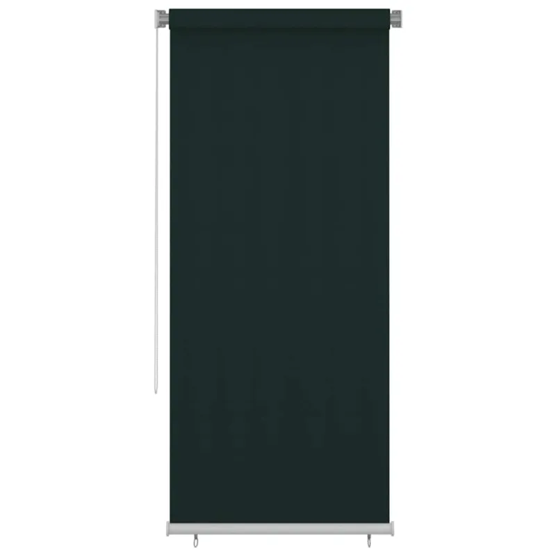 Lauko roletas, tamsiai žalios spalvos, 100x230cm, HDPE