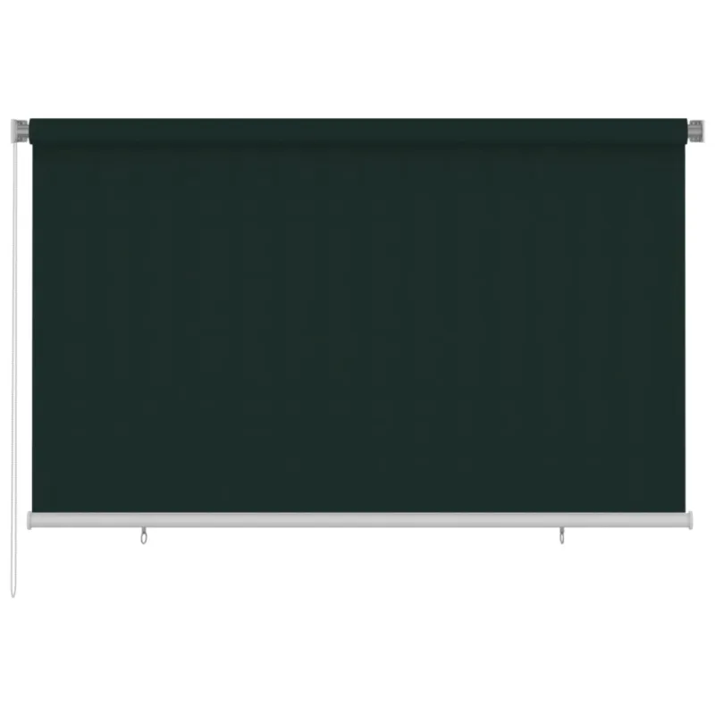 Lauko roletas, tamsiai žalios spalvos, 240x140cm, HDPE