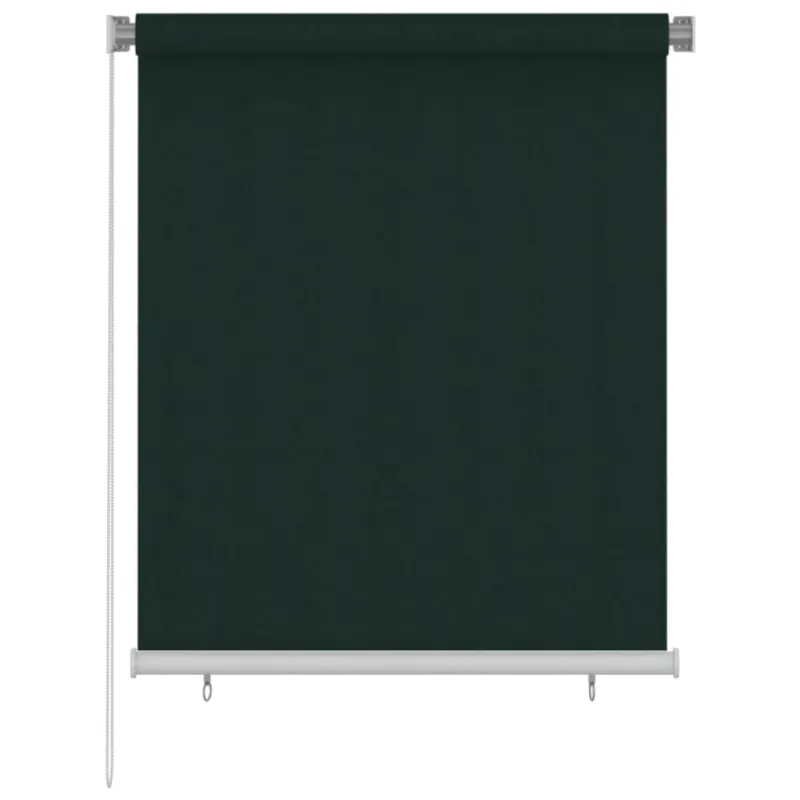 Lauko roletas, tamsiai žalios spalvos, 120x140cm, HDPE