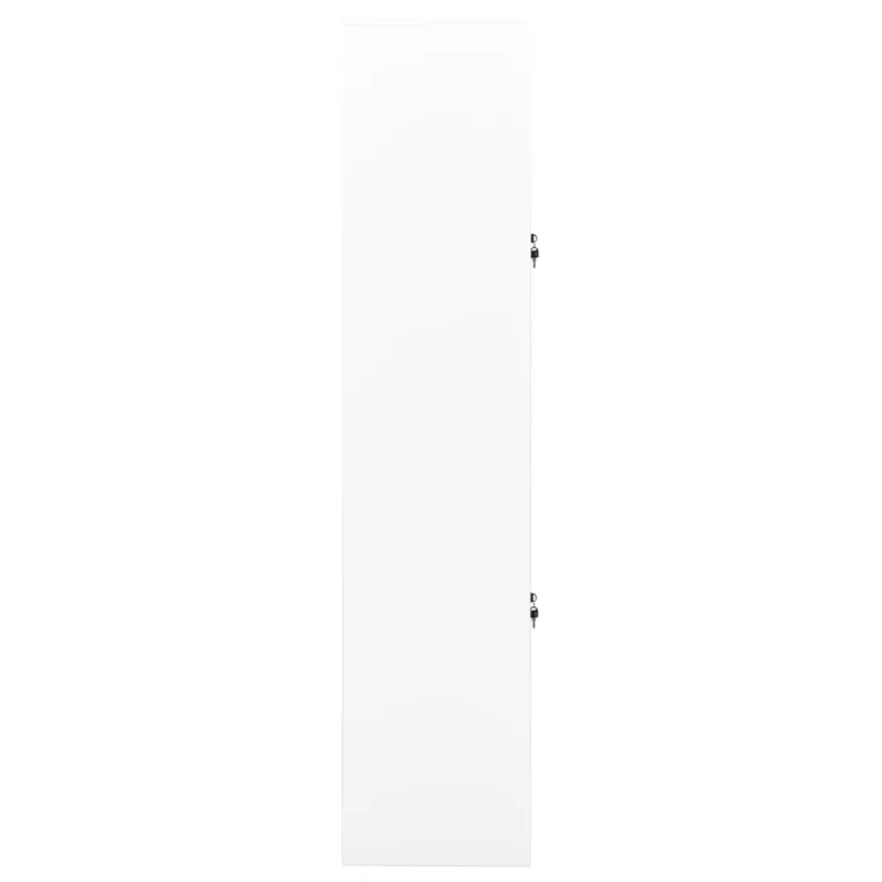 Biuro spintelė, baltos spalvos, 90x40x180cm, plienas