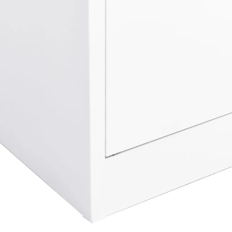 Biuro spintelė, baltos spalvos, 90x40x180cm, plienas