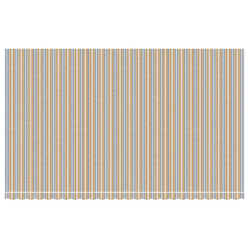 Pakaitinis audinys markizei, įvairių spalvų, 6x3,5m, dryžuotas
