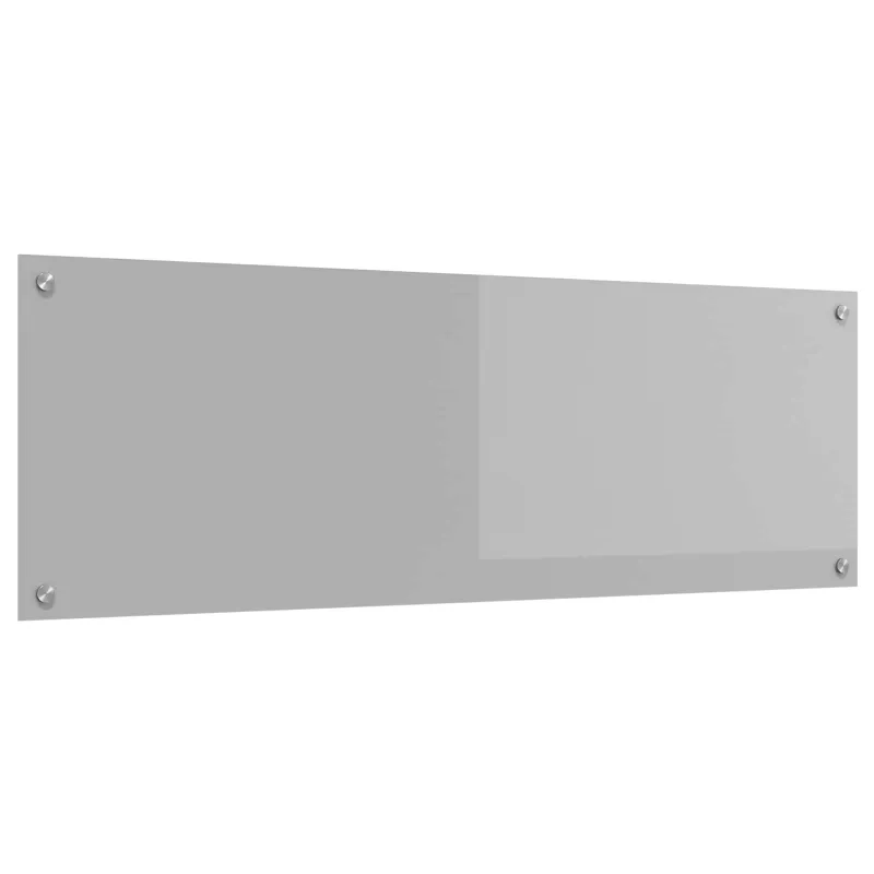 Virtuvės atbraila Šviesiai pilka 120 x 40 cm grūdintas stiklas