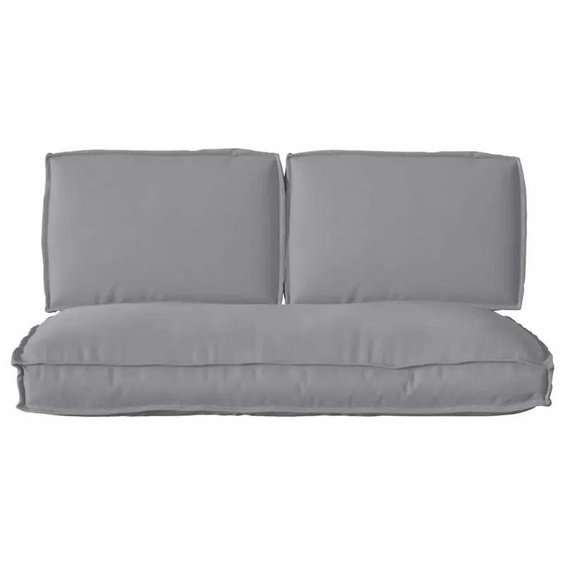 Pagalvių komplektas 3 pcs Pilka Oksfordo audinys