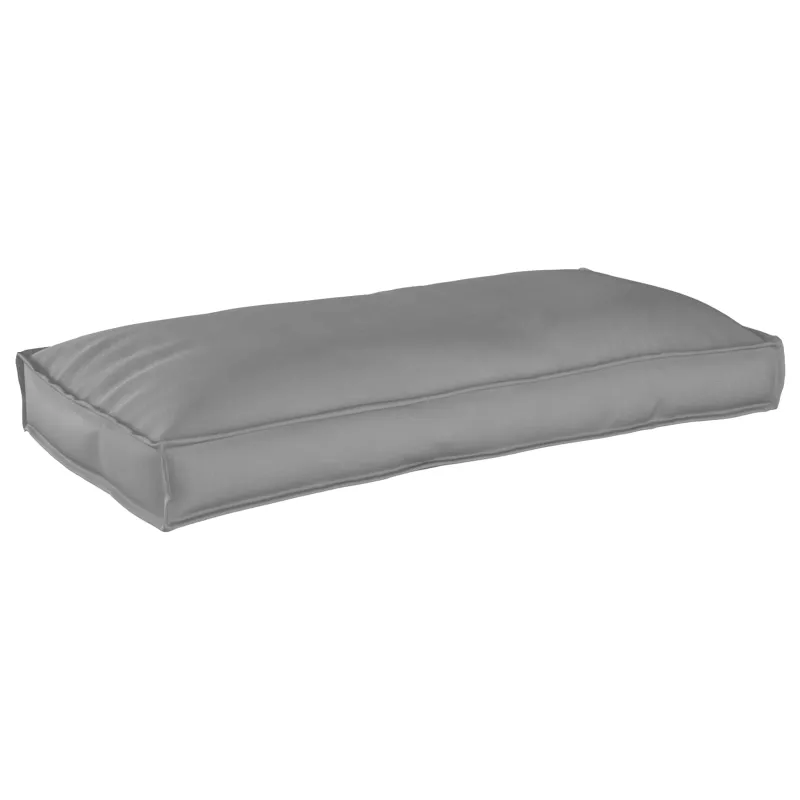 Pagalvėlė Pilka 120 x 60 x 12 cm Oksfordo audinys