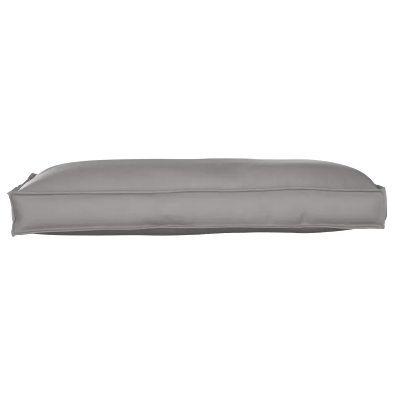 Pagalvėlė Pilka 120 x 60 x 12 cm Oksfordo audinys