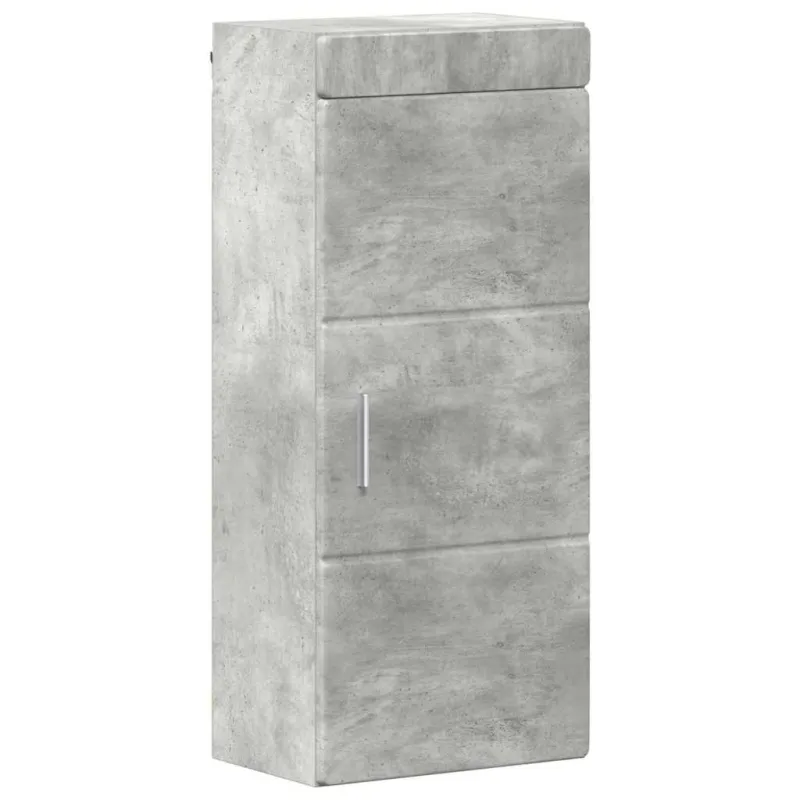 Vonios baldų rinkinys TULUM 4 pcs Betono pilka 60 x 34 x 63 cm