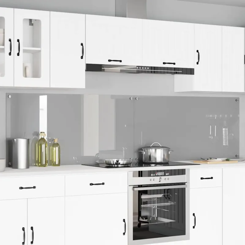 Virtuvės atbraila 2 pcs Šviesiai pilka 120 x 60 cm