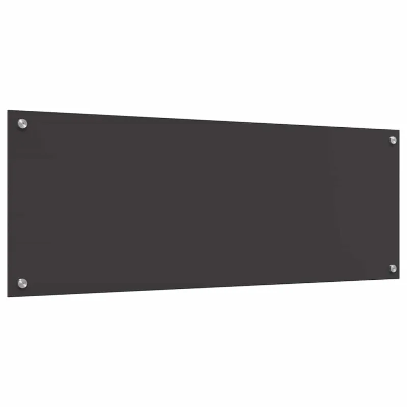 Virtuvės atbraila 2 pcs Tamsiai pilka 110 x 40 cm