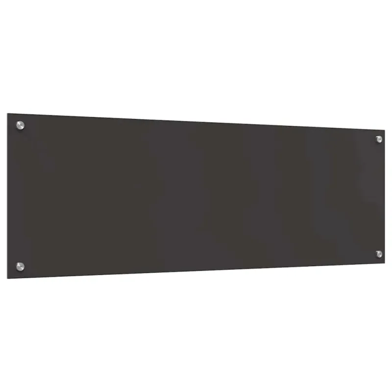 Virtuvės atbraila 2 pcs Tamsiai pilka 120 x 40 cm