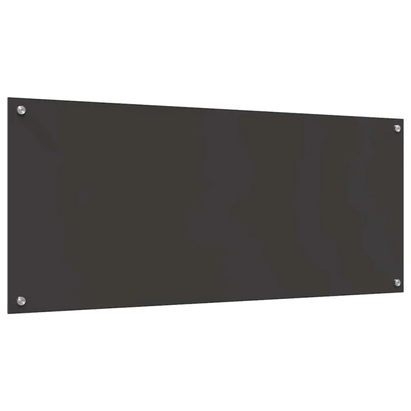 Virtuvės atbraila 2 pcs Tamsiai pilka 120 x 50 cm