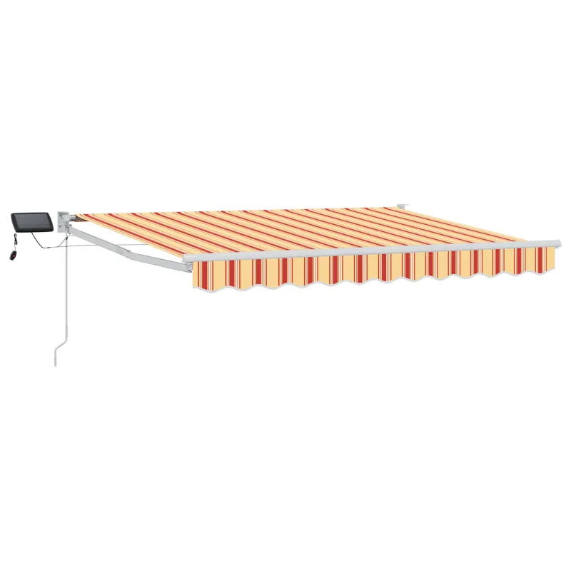 Rankinė ištraukiama markizė su LED Įvairiaspalvis 2,5 x 2 m