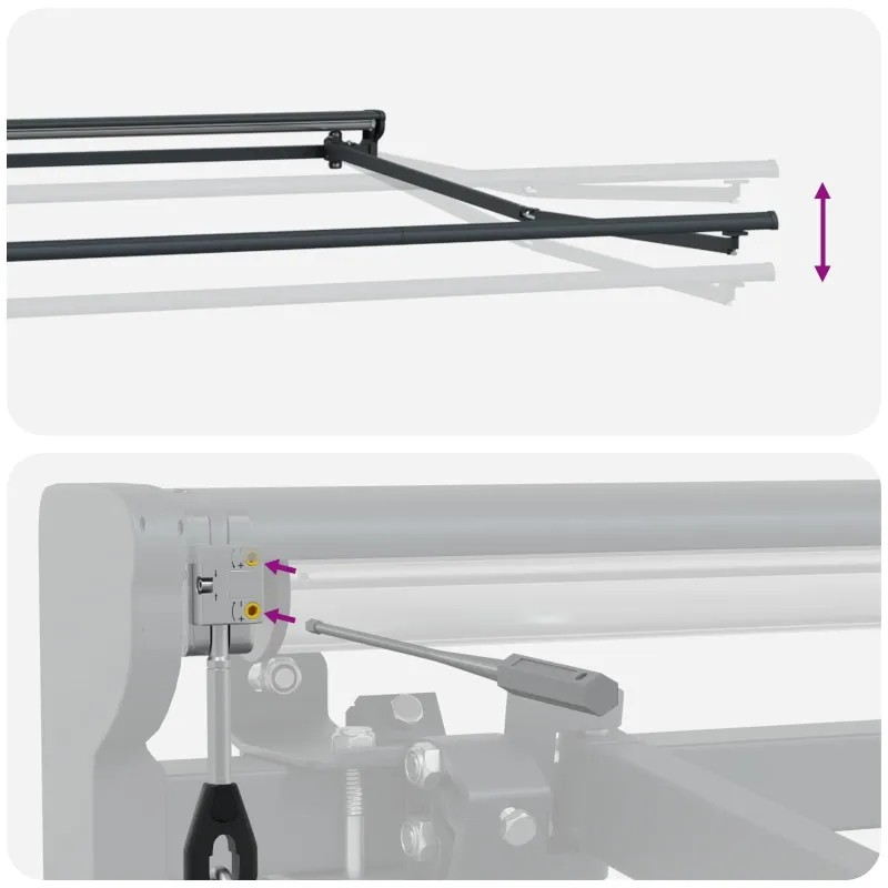 Elektrinė ištraukiama pavėsinė 3,5 x 2 m
