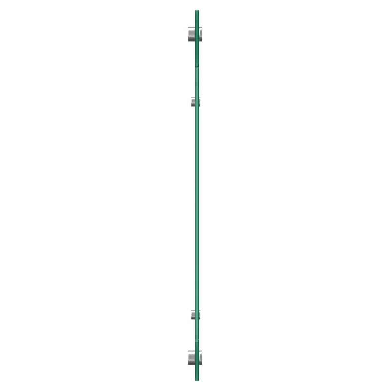 Virtuvės atbraila Juoda 120 x 50 cm grūdintas stiklas
