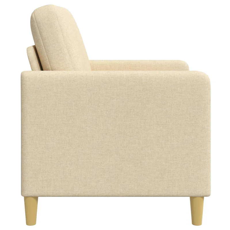 Sofa su saugojimo vieta Kreminė 72 x 78 x 87 cm Poliesteris
