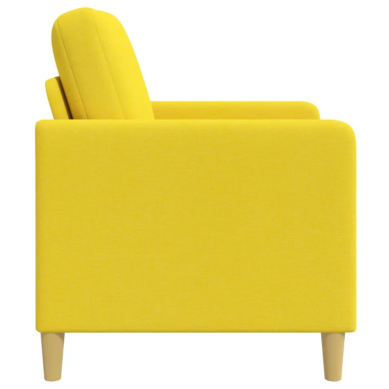 Sofa su saugojimo vieta Šviesi geltona 72 x 78 x 87 cm