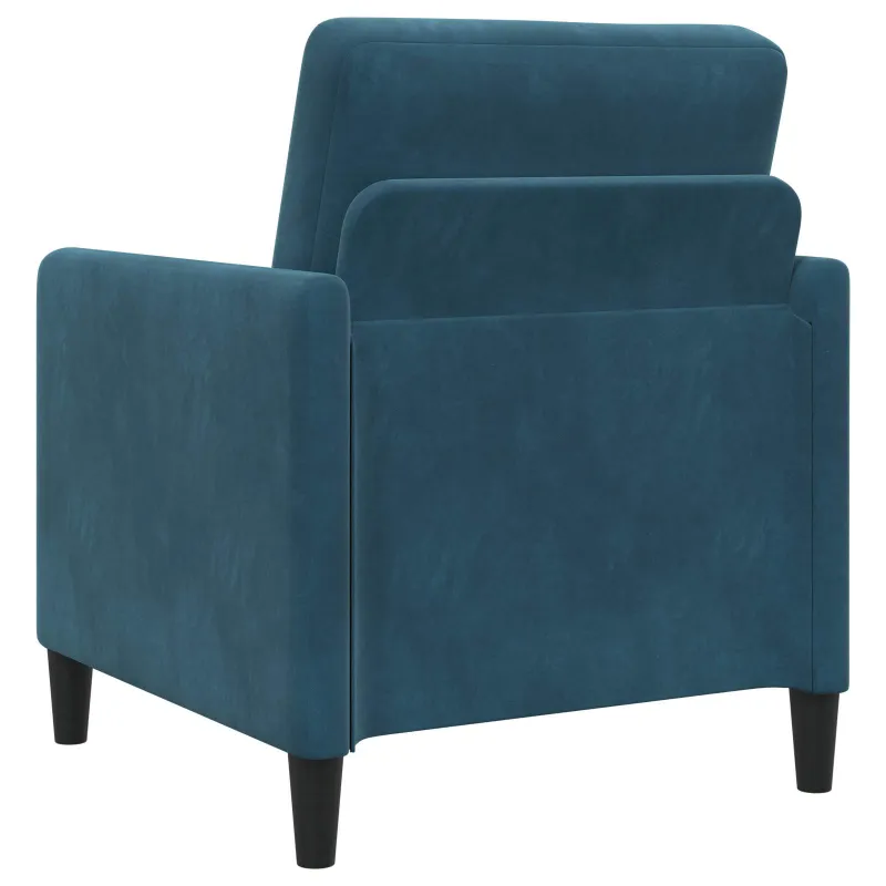 Sofa su saugojimo vieta Mėlyna 72 x 78 x 87 cm Poliesteris