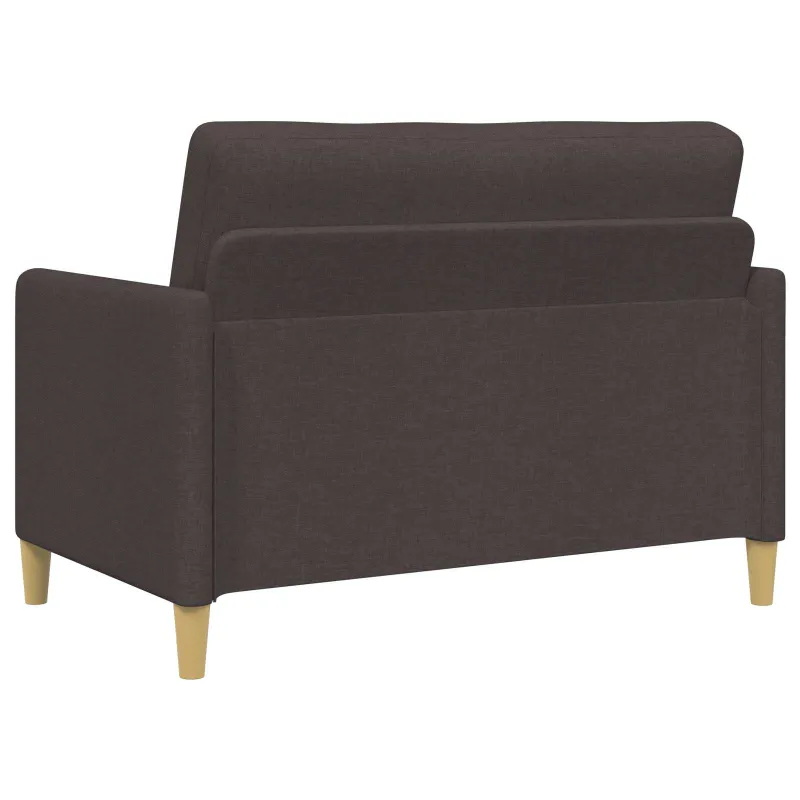 Sofa su saugojimo vieta Tamsiai rudas 122 x 78 x 87 cm
