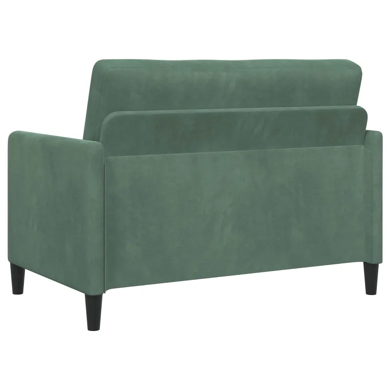 Sofa su saugojimo vieta Jūrinė žalia 122 x 78 x 87 cm