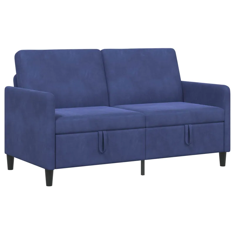 Sofa su saugojimo vieta Policijos mėlyna 152 x 78 x 87 cm