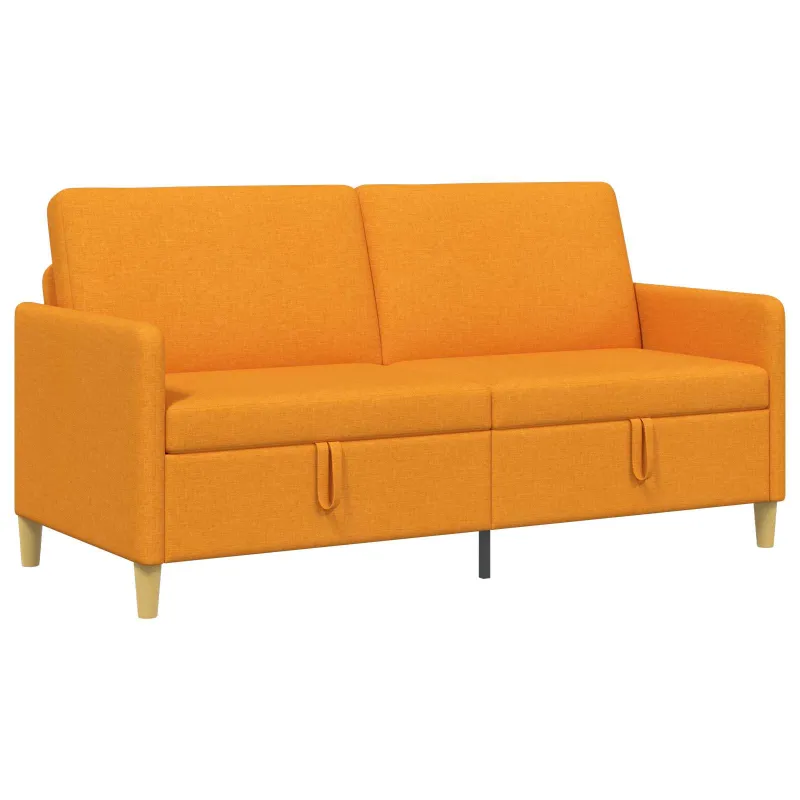 Sofa su saugojimo vieta Tamsiai geltona 172 x 78 x 87 cm